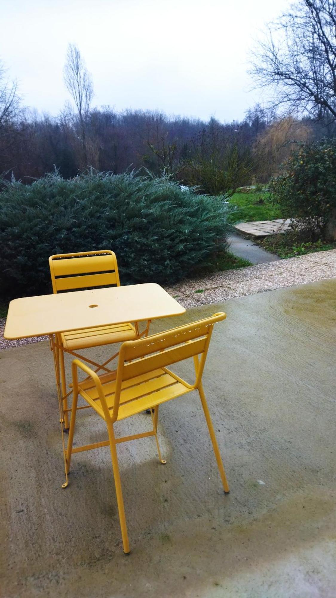Chambre Avec Entree Independante Dans Un Ecrin De Verdure Dommartin  Exterior photo
